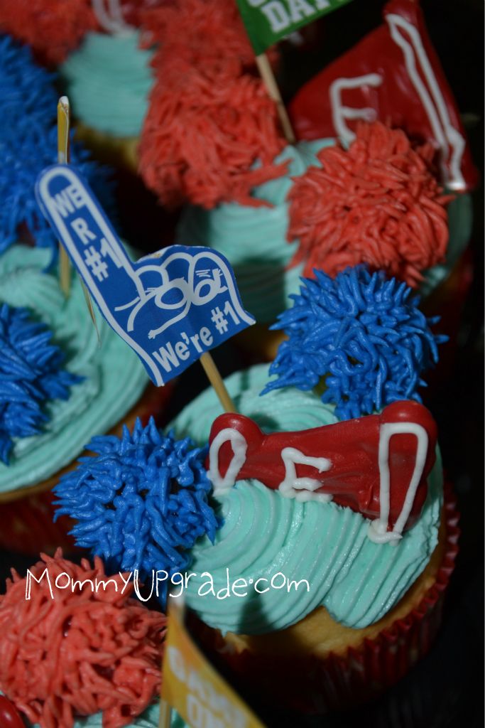 Cheerleading Cupcake Ideas