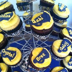 Cheerleading Cupcakes