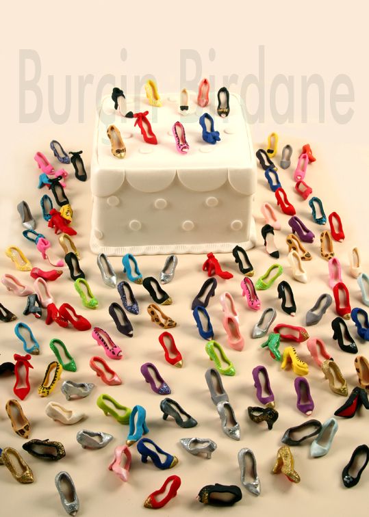 Christian Louboutin Cake Topper