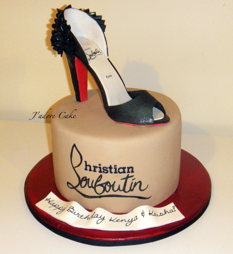 Christian Louboutin Shoe Cake