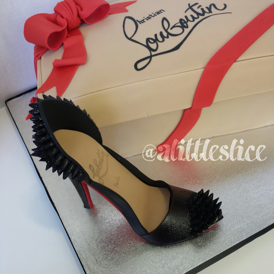 Christian Louboutin Shoe Cake