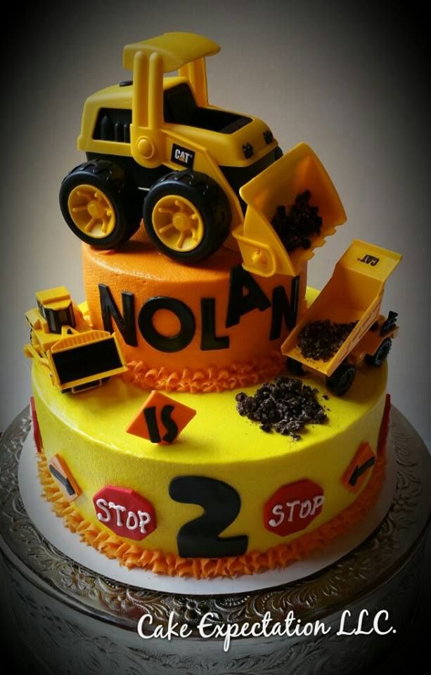 Construction Birthday Cake