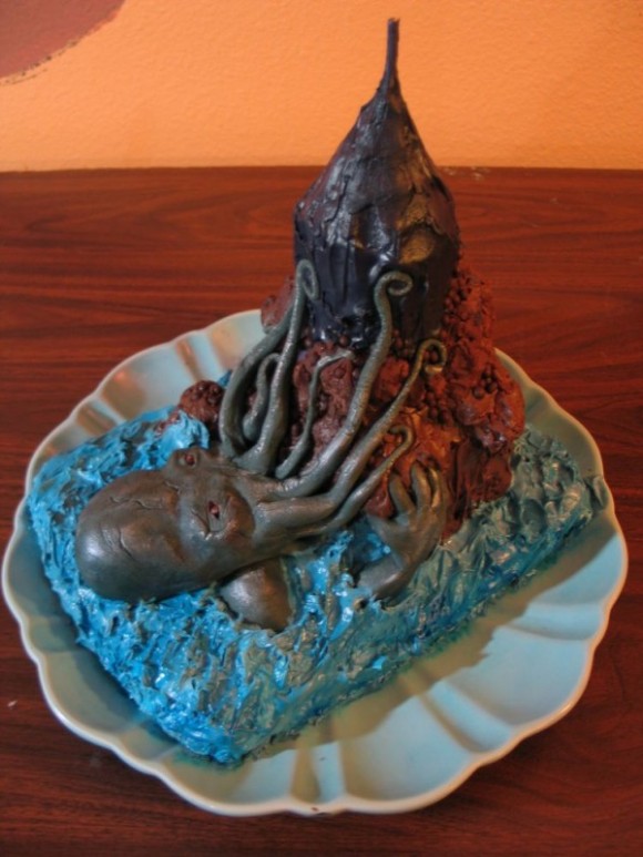 Cthulhu Birthday Cake