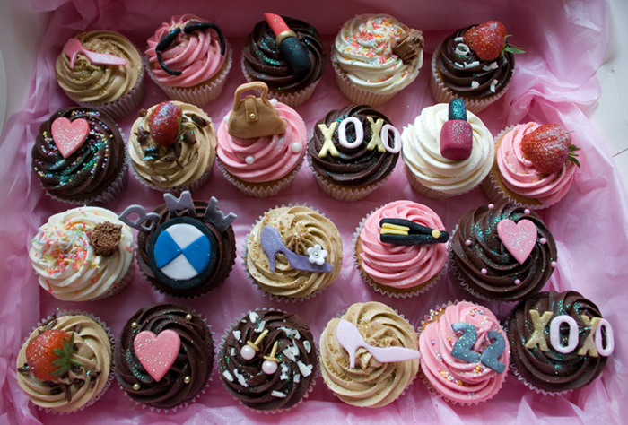 Cupcakes for Girls Birthday Party