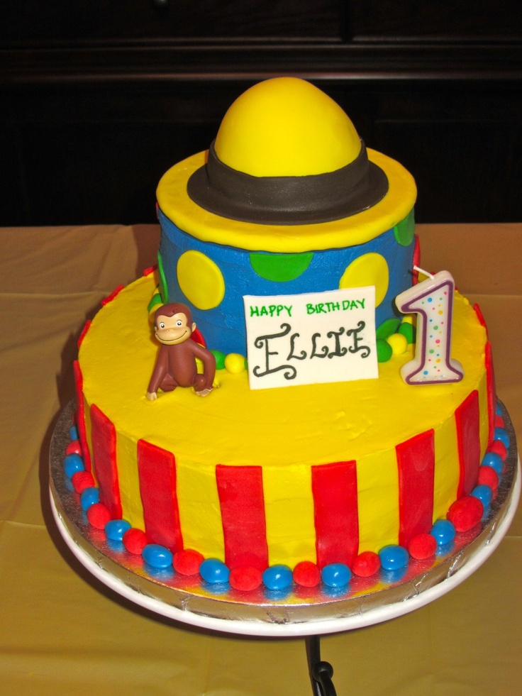 Curious George Birthday Cake