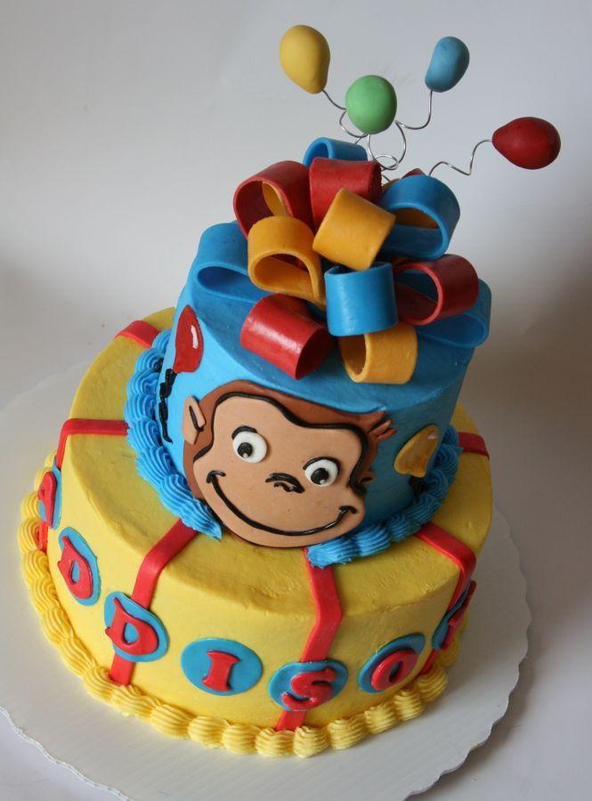 Curious George Cake Idea