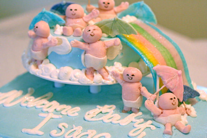 Cute Baby Shower Cake