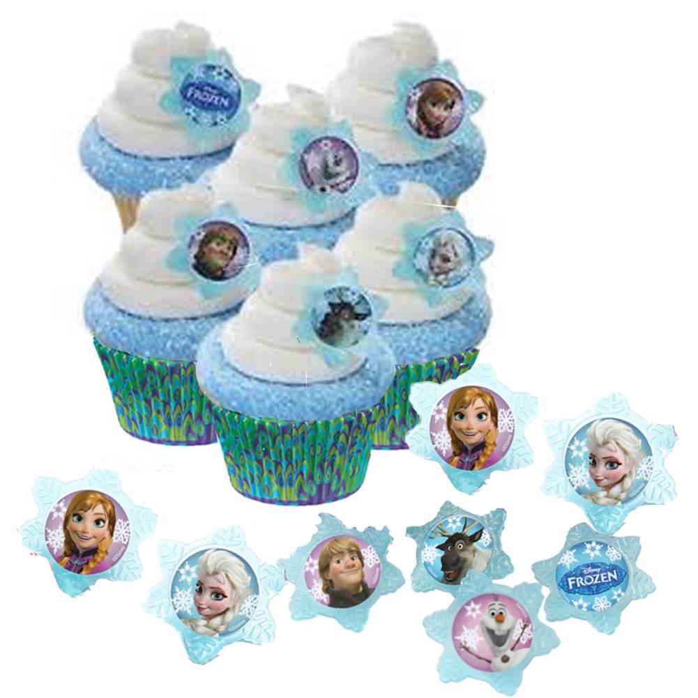 8 Photos of Disney Frozen Cupcakes Rings