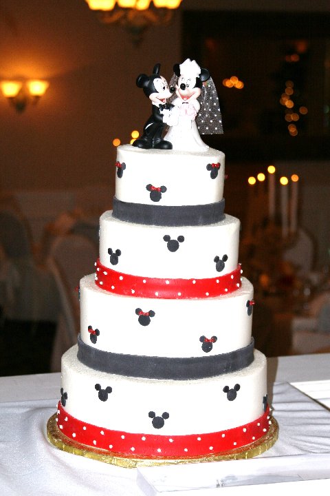 Disney Wedding Cake