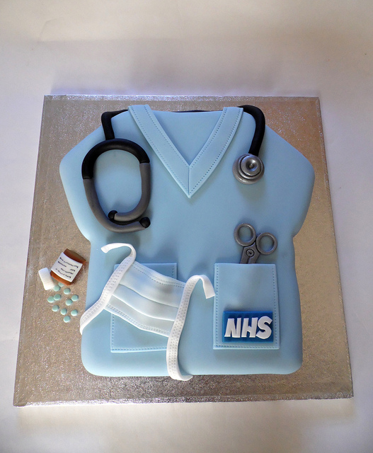 Doctor Scrub Cake