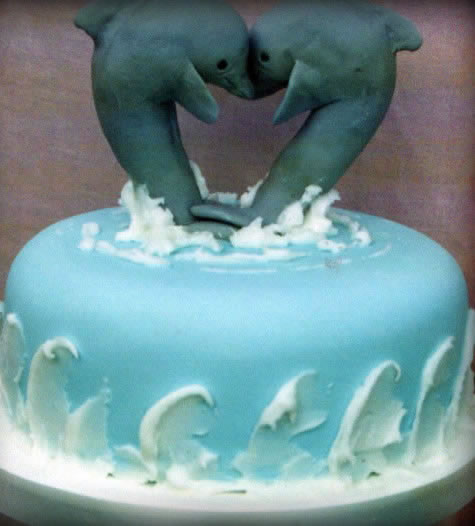 Dolphin Wedding Cake