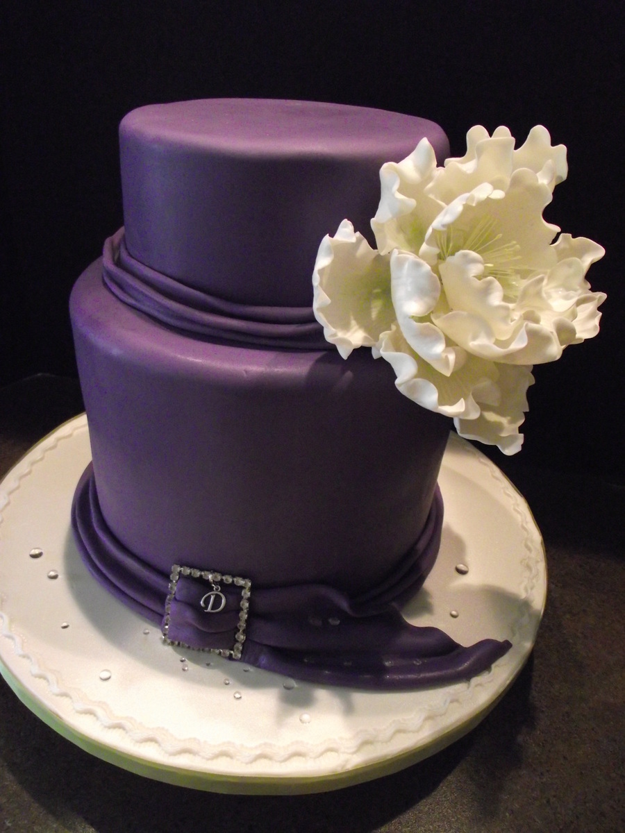 Elegant 40th Birthday Cakes