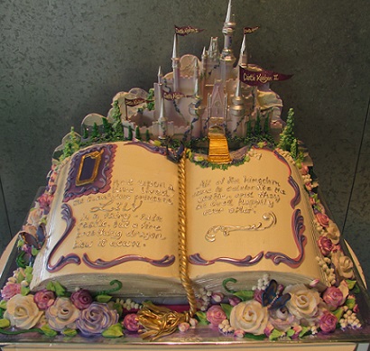 Fairy Tale Book Cake Ideas