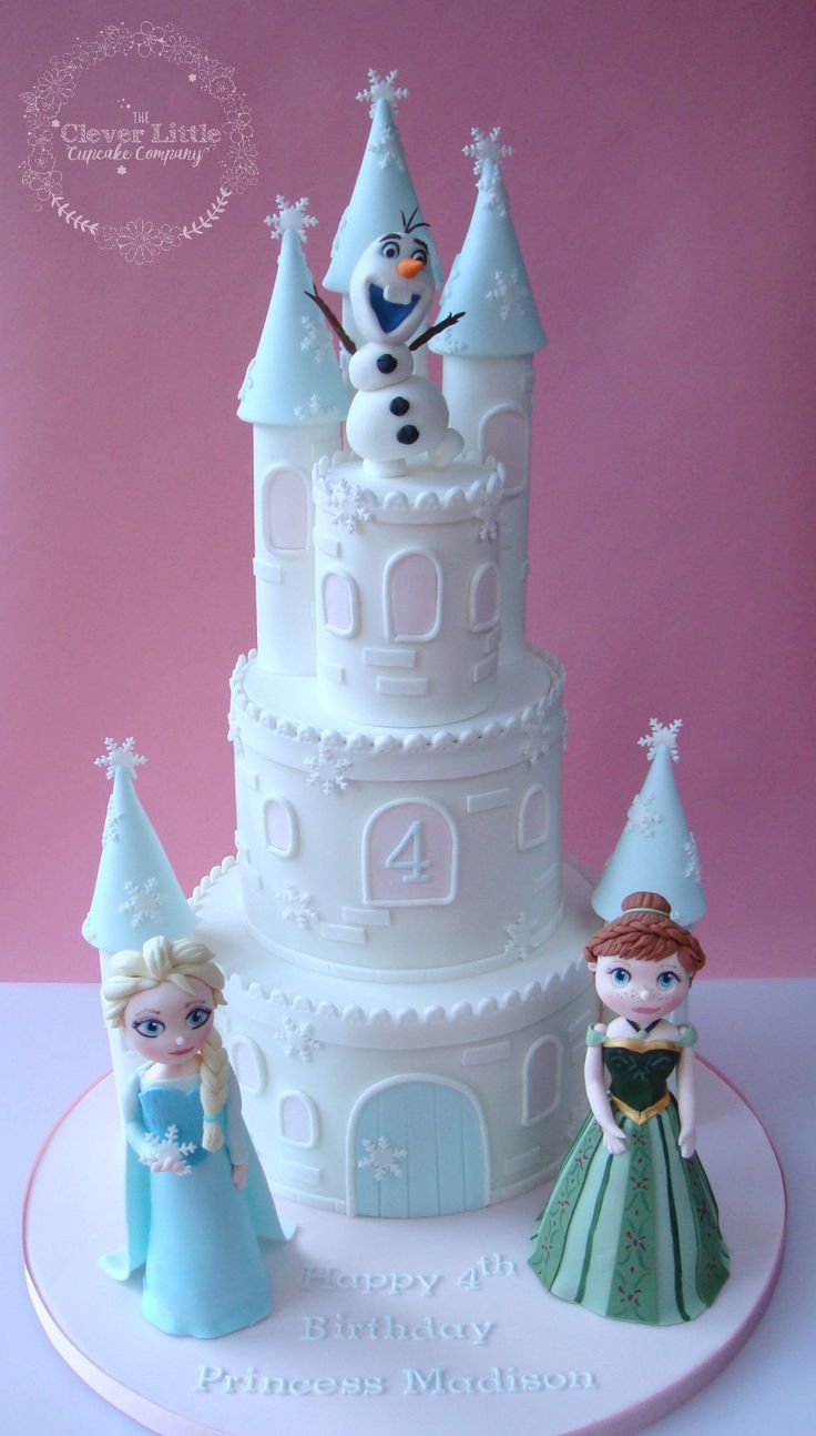 Frozen Castle Cake