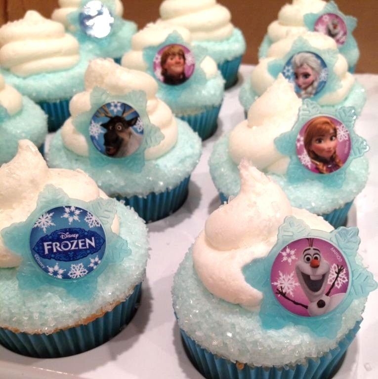 Frozen Cupcake Idea