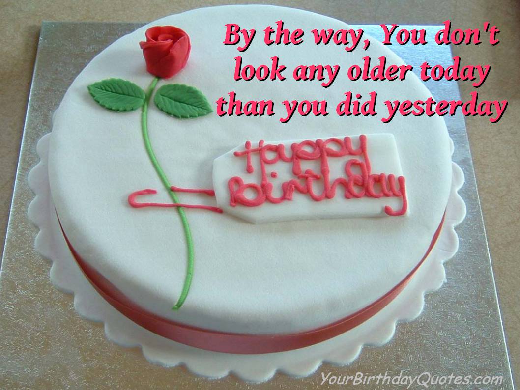 Funny Birthday Cake Sayings