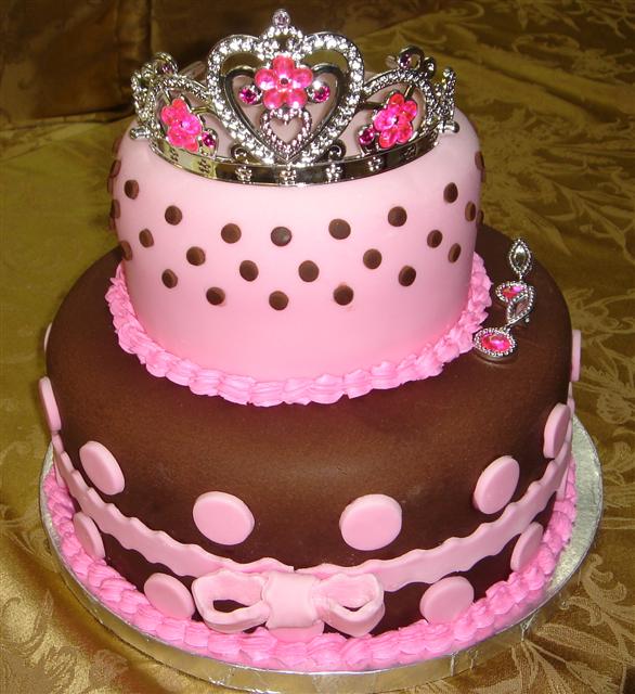 Girls Princess Birthday Cake