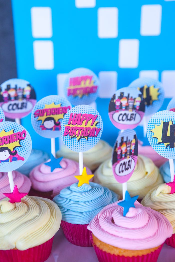 Girls Superhero Birthday Party Ideas