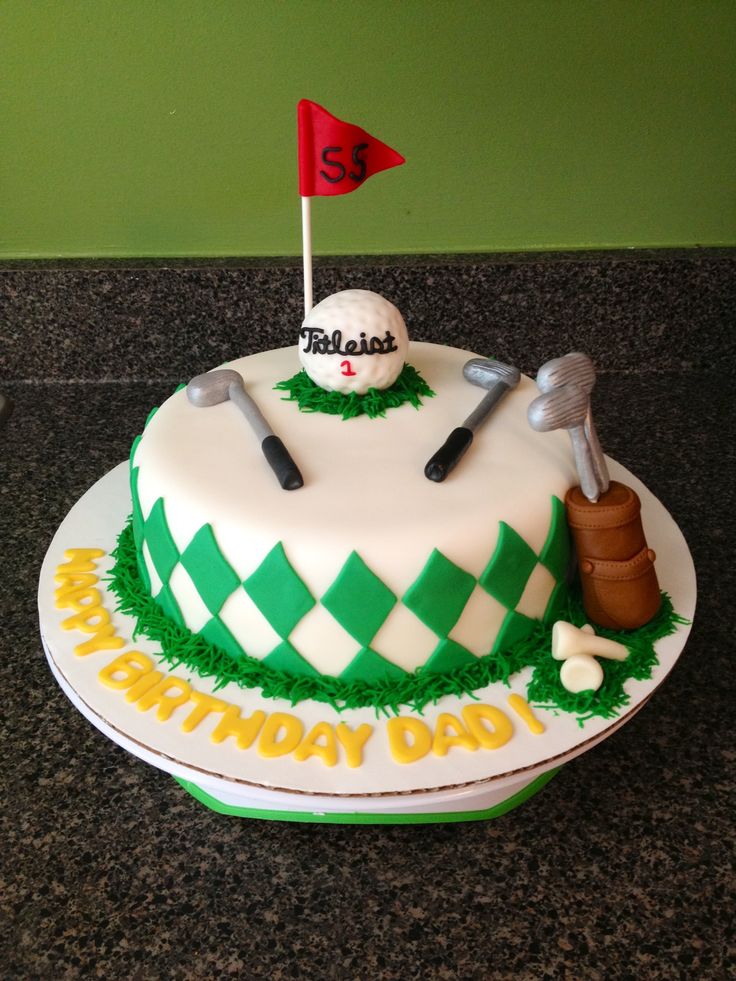 Golf Birthday Cake Ideas