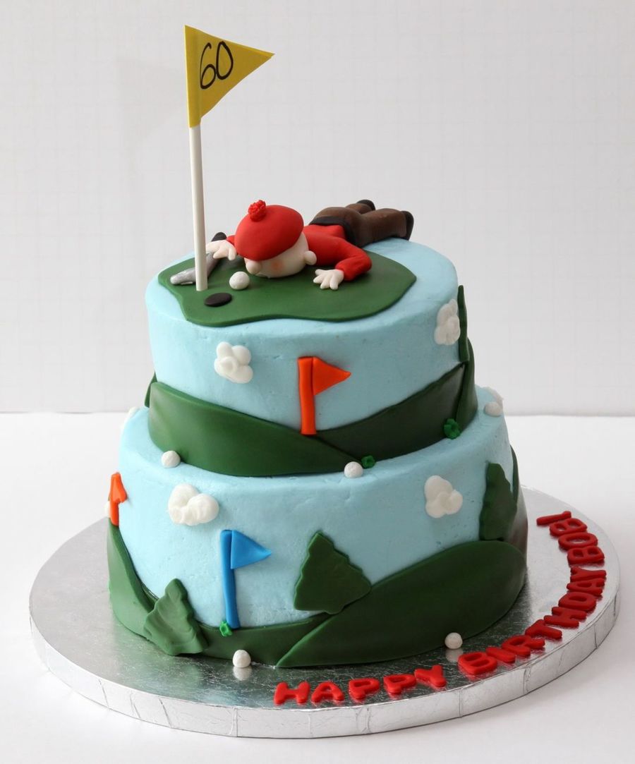 Golf Birthday Cakes Men