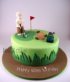 Golf Cake Idea