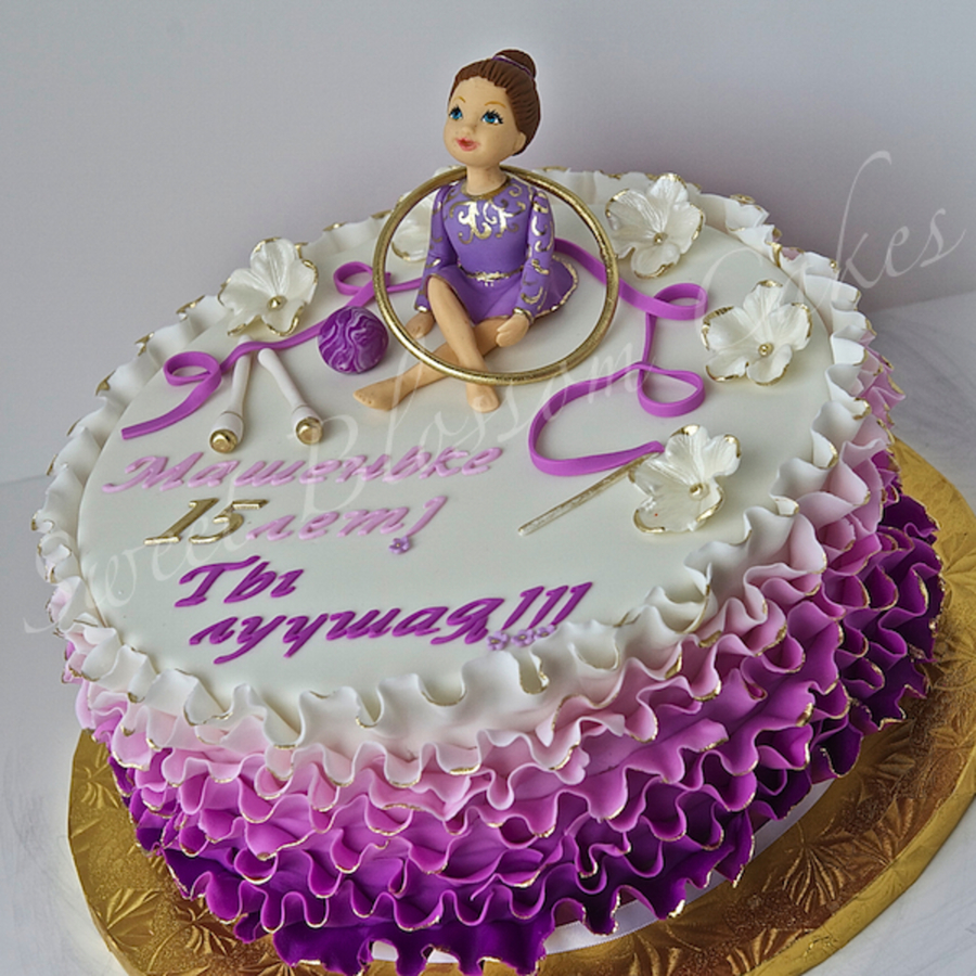 Gymnastics Birthday Cake Ideas