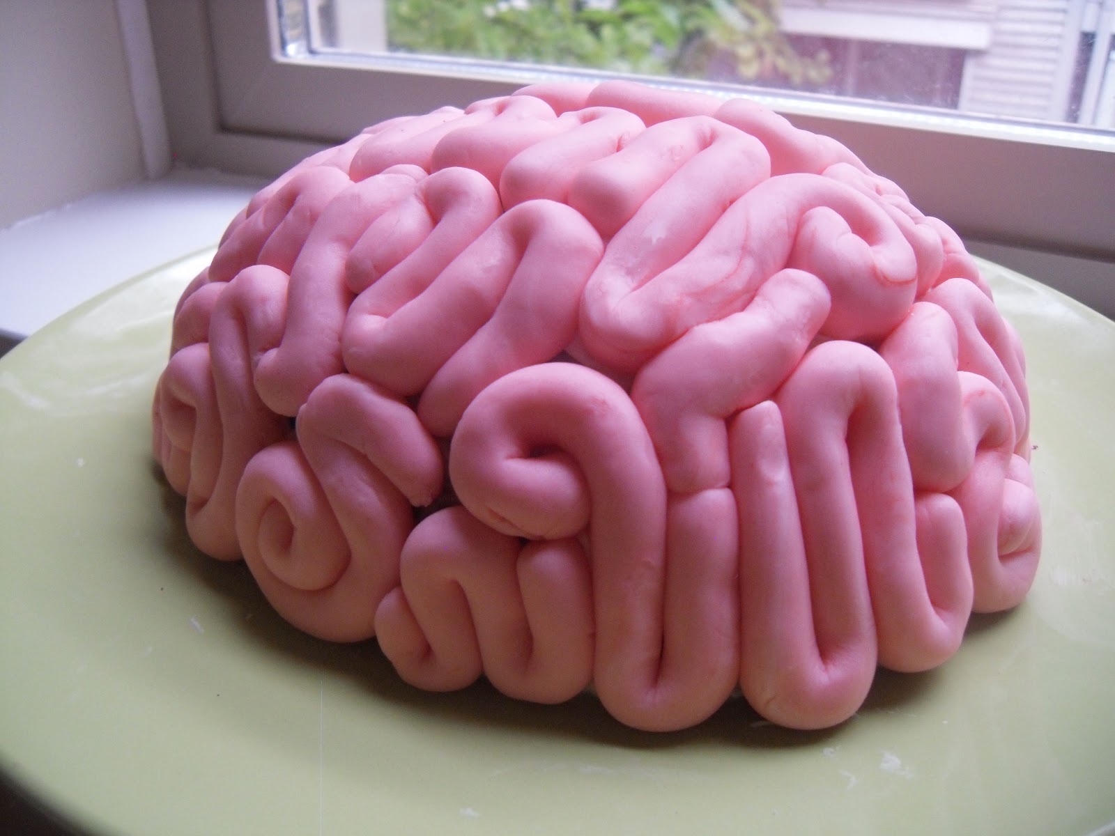 Halloween Brain Cake