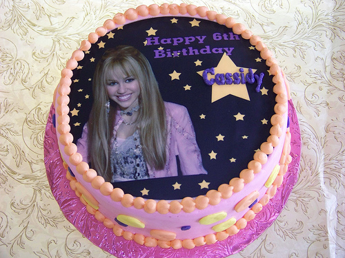 Hannah Montana Birthday Cake