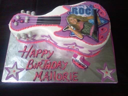 Hannah Montana Birthday Cake