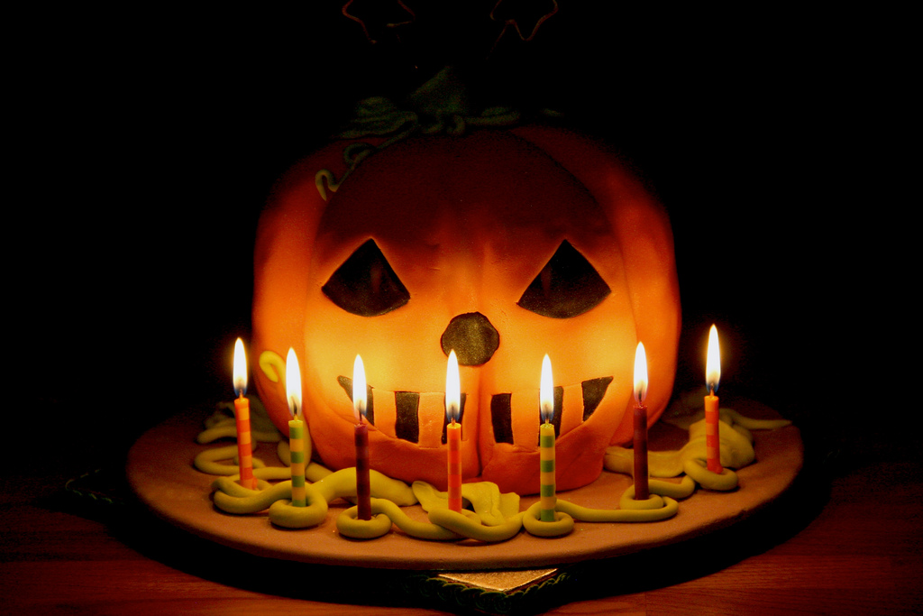 Happy Birthday Halloween Theme