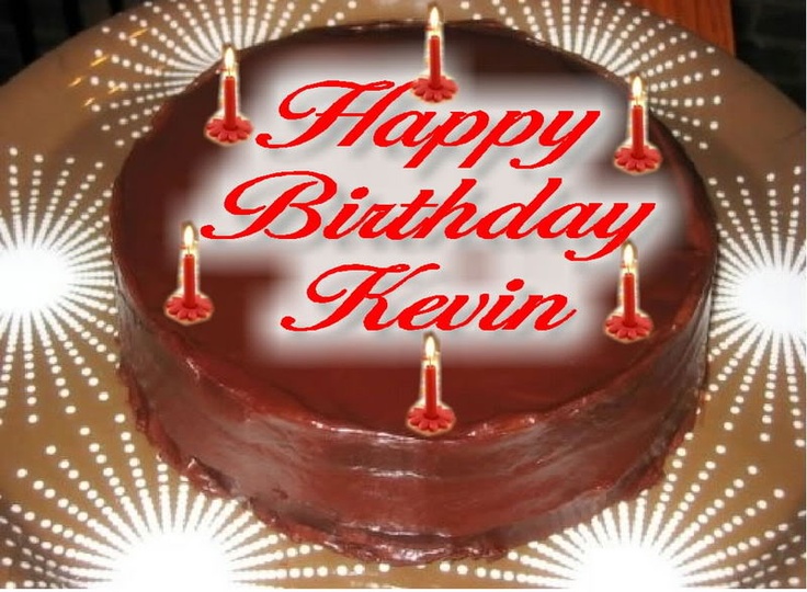 Happy Birthday Kevin Cake