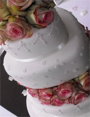 Heart Shaped Wedding Cake