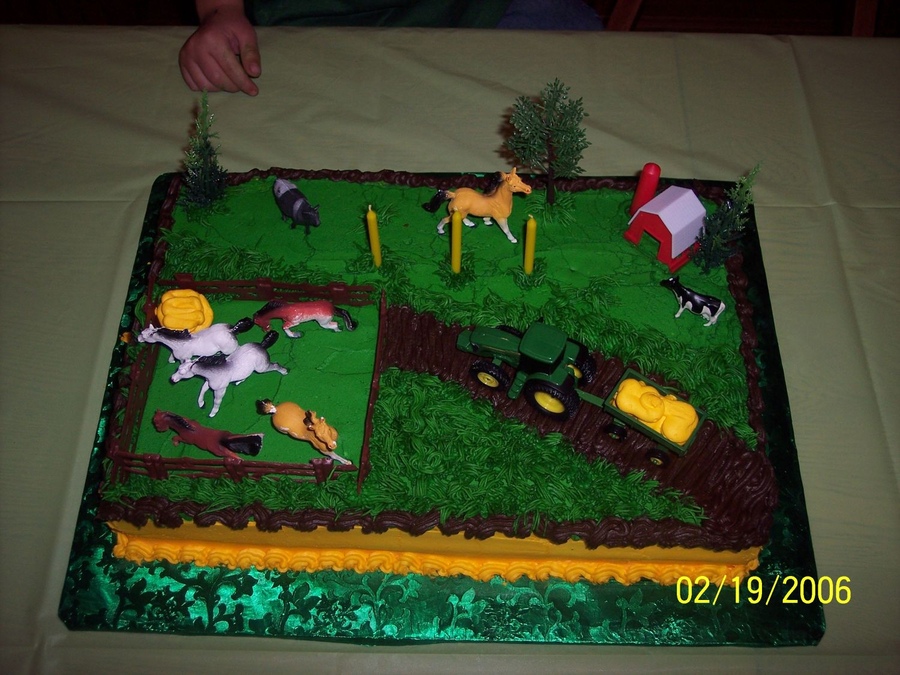 John Deere Birthday Cake Idea