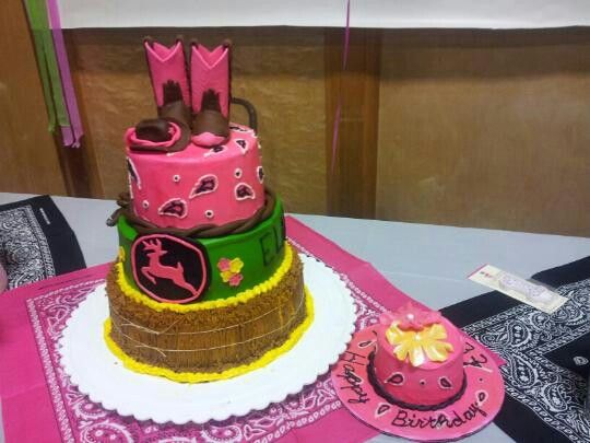 John Deere Country Girl Cake