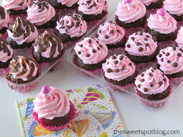 Little Girls Birthday Cupcakes