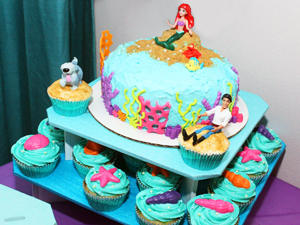 Little Mermaid Cake