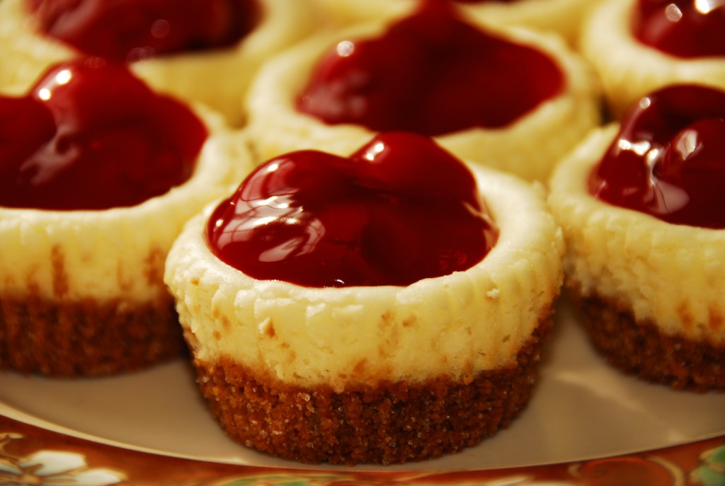 8 Photos of Mini Cherry Cheesecakes With Graham Crust