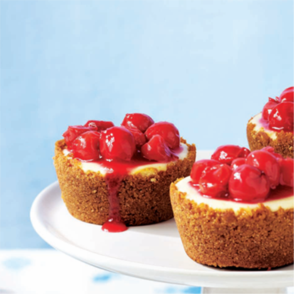 Mini Cherry Cheesecake Recipe