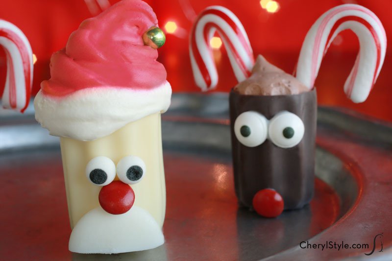 Mini Chocolate Christmas Desserts