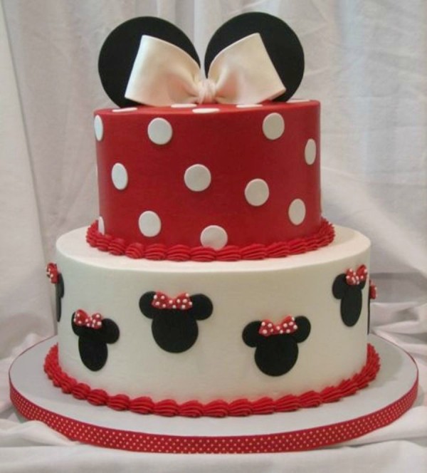 11 Photos of Minnie Bday Cakes