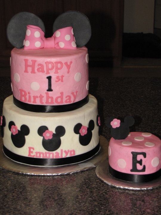 Minnie Mouse First Birthday Cake Ideas