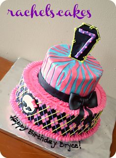 6 Photos of Monster High Cakes Of Tinkerbell And