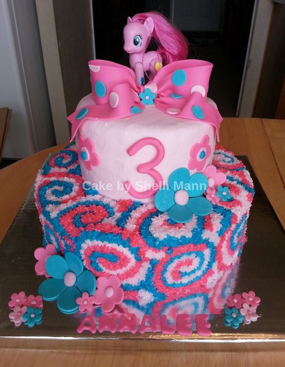 My Little Pony Pinkie Pie Birthday Cake