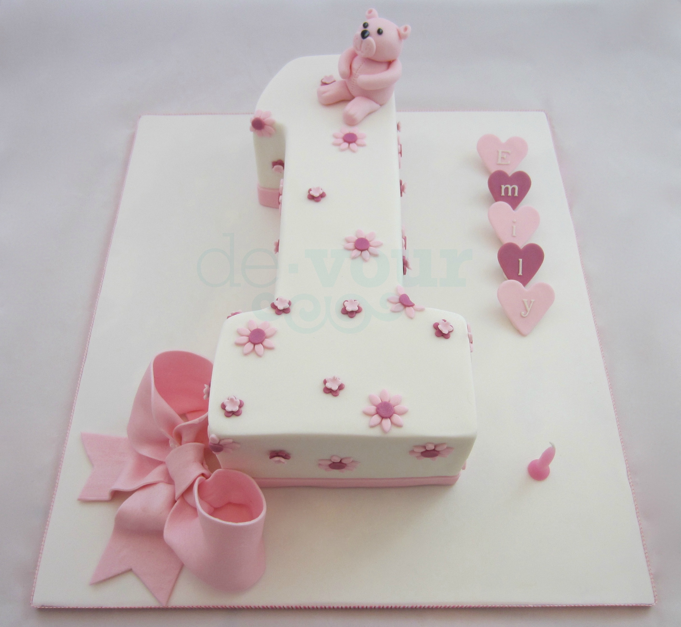 12 Photos of Number 1 First Bday Cakes