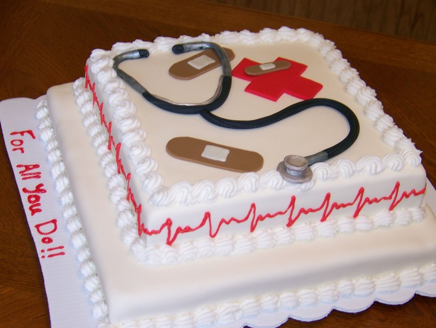 Nurse Retirement Cake