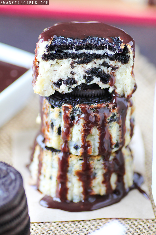 Oreo Bottom Cheesecake Cupcakes