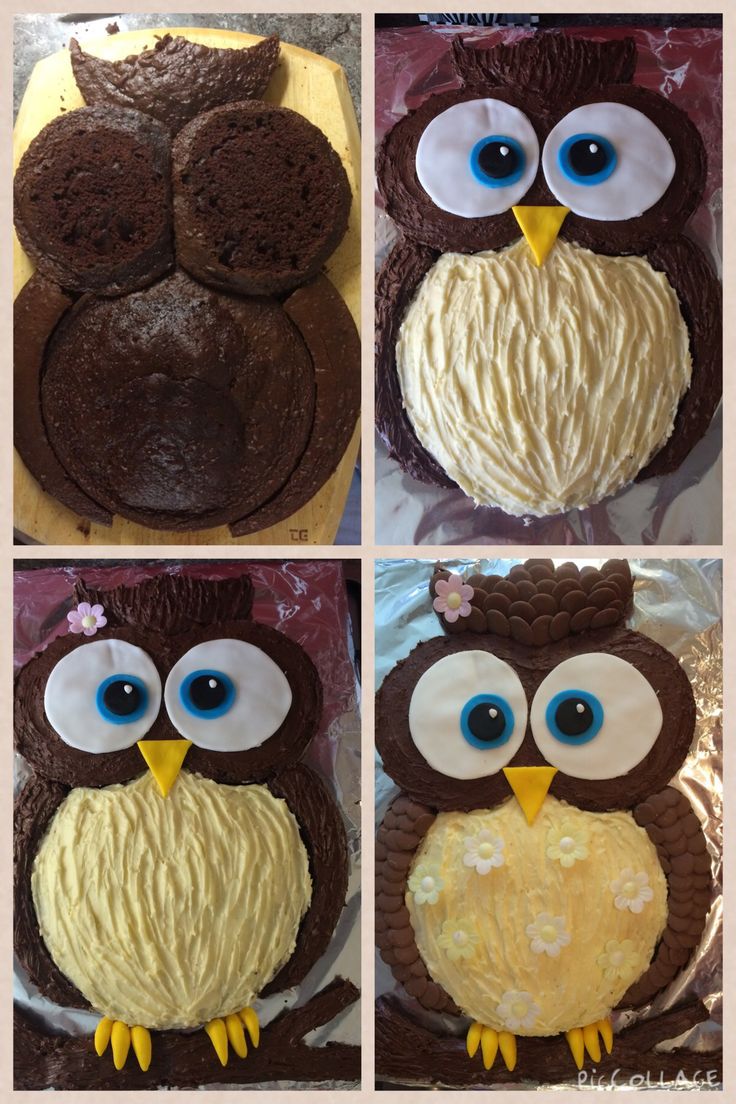 Owl Birthday Cake Ideas