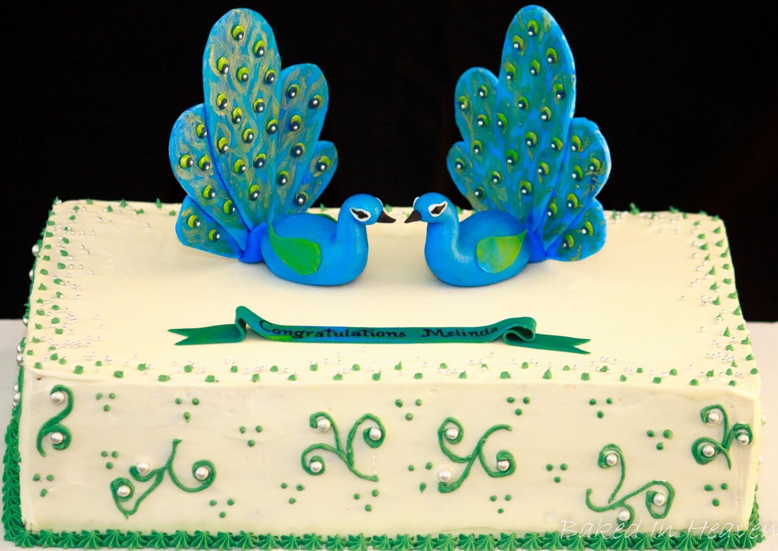 Peacock Birthday Cake Ideas