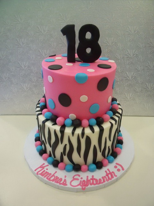 Pinterest 18th Birthday Cake