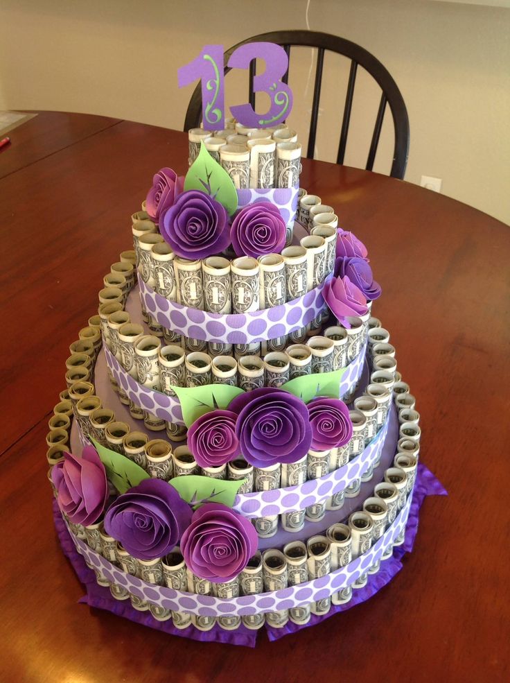 Pinterest Money Cake